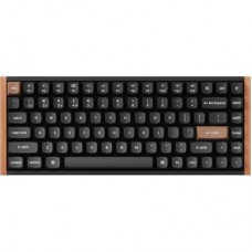 Клавіатура Keychron K2HE Gateron Double-Rail Magnetic Nebula Hot-swap QMK Wireless/Bluetooth/USB-А UA Wood/Black (K2H-F1-UA)