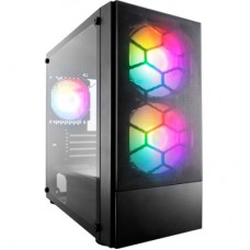 Корпус 1stPlayer X4-M-BK-2F1P-1F1