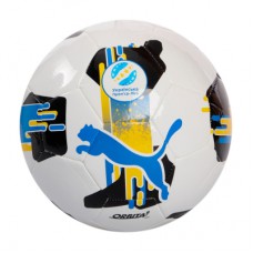 М'яч футбольний Puma Orbita UPL (MS) 084593-01 білий, чорний, жовтий, блакитний 4 (4067982253004)