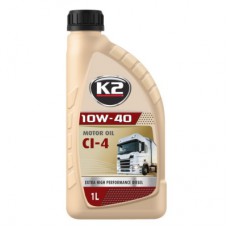 Моторна олива K2 MOTOR OIL 10W-40 CI-4 1 л (O3691E)
