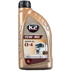 Моторна олива K2 MOTOR OIL 15W-40 CI-4 1 л (O4061E)