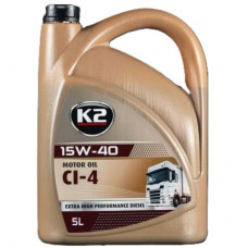 Моторна олива K2 MOTOR OIL 15W-40 CI-4 5 л (O4065E)
