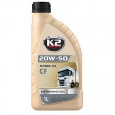 Моторна олива K2 MOTOR OIL 20W-50 CF 1 л (O4101E)