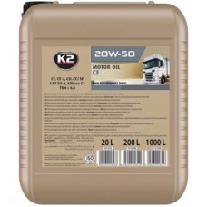 Моторна олива K2 MOTOR OIL 20W-50 CF 20 л (O41020E)