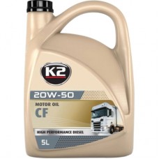Моторна олива K2 MOTOR OIL 20W-50 CF 5 л (O4105E)