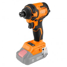 Гайковерт Neo Tools Energy+ 18V, безщітковий, 3600об/хв, 300Нм, 1/4", 4 швидкості, 0.85кг (без АКБ та ЗП) (04-612)
