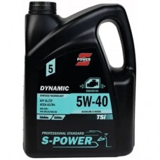 Моторна олива S-POWER DYNAMIC TSi 5W-40 5л