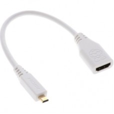 Додаткове обладнання для Мікро ПК Raspberry Pi Кабель-адаптер для Raspberry Pi Micro-HDMI to HDMI (SC0224)
