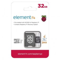 Додаткове обладнання для Мікро ПК SanDisk Карта пам''яті для Raspberry Pi 32GB microSDHC / NOOBS pre-loaded (SD-32GB-NOOBS)
