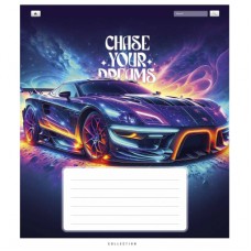 Зошит Школярик Chase your dreams 18 аркушів клітинка (018-3510K)