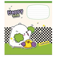 Зошит Школярик Happy one 18 аркушів клітинка (018-3532K)