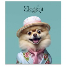 Зошит Школярик Elegant portrets 48 аркушів клітинка (048-3309K)