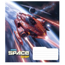 Зошит Школярик Space ship 48 аркушів лінія (048-3435L)
