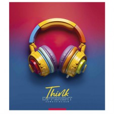 Зошит Школярик Think different 96 аркушів лінія (096-3395L)