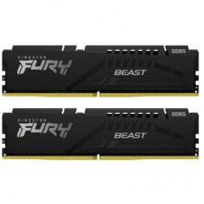 Модуль пам'яті для комп'ютера DDR5 64GB (2x32GB) 5600 MHz Beast EXPO Black Kingston Fury (ex.HyperX) (KF556C40BB2K2-64)