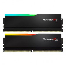 Модуль пам'яті для комп'ютера DDR5 48GB (2x24GB) 6000 MHz Ripjaws M5 Neo RGB Matte Black G.Skill (F5-6000J3036F24GX2-RM5NRK)