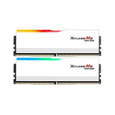 Модуль пам'яті для комп'ютера DDR5 64GB (2x32GB) 6000 MHz Ripjaws M5 Neo RGB Matte White G.Skill (F5-6000J3636F32GX2-RM5NRW)