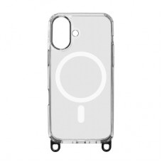 Чохол до мобільного телефона Armorstandart Crossbody Air MagSafe Rope Apple iPhone 16 Clear (ARM86376)