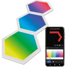 Світильник EMOS ZIW223R HEXAGON 3шт. 1,8 Вт, RGBIC, WIFI (ZIW223R)