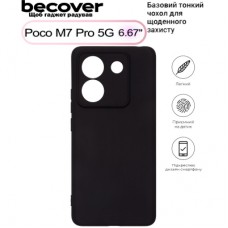 Чохол до мобільного телефона BeCover Poco M7 Pro 5G Black (713654)