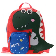 Рюкзак дитячий Evo-kids Small Dino Red Black (2418-12 Red Black Dino)