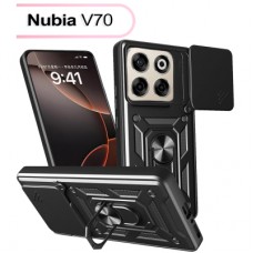 Чохол до мобільного телефона BeCover Military Nubia V70 Black (713534)