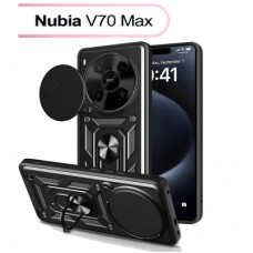 Чохол до мобільного телефона BeCover Military Nubia V70 Max Black (713535)