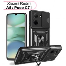 Чохол до мобільного телефона BeCover Military Xiaomi Redmi A5 / Poco C71 Black (713543)