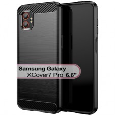 Чохол до мобільного телефона BeCover Carbon Series Samsung Galaxy XCover7 Pro SM-G766B Black (713559)