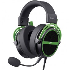 Навушники Havit HV-H2030E Black/Green (6939119067076)