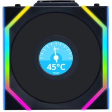 Кулер до корпусу Lian Li Uni Fan SL WIRELESS LCD Reverse, 120-1 (G99.12RSLLCD1W1B.00)