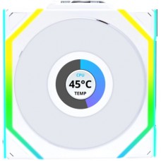 Кулер до корпусу Lian Li Uni Fan SL WIRELESS LCD Reverse, 120-1 (G99.12RSLLCD1W1W.00)