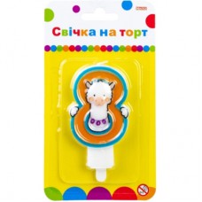 Свічка Maxi Llama "8" висотою 7,62 см (MX622068-8)