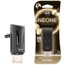 Ароматизатор для автомобіля K2 NEONE COTTON 70 г (V373)