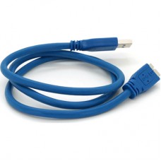 Дата кабель USB 3.0 AM to Micro B 0.8m black Voltronic (YT-3.0AM\Micro-B-0.8B)