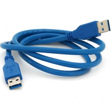 Дата кабель USB 3.0 AM/AM 1.0m Blue Voltronic (YT-3.0AM+AM-1.0)