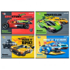 Альбом для малювання Kite Hot Wheels, 12 аркушів (HW25-241)