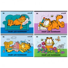Альбом для малювання Kite Garfield, 24 аркуша (GF25-242)