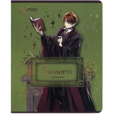 Зошит Kite предметний Harry Potter 48 аркуші, клітинка, біологія (HP25-240-7)