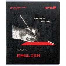 Зошит Kite предметний Techno 48 аркуші, лінія, английська мова (K25-240-8)