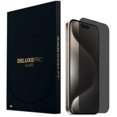 Скло захисне iLera DeLuxe Incognito FullCover Glass iPhone 15 Pro Max (ILINDL15PRMX)