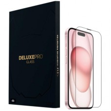 Скло захисне iLera DeLuxe Original Glass iPhone 15 (ILFCDL15)