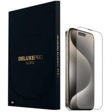 Скло захисне iLera DeLuxe Original Glass iPhone 15 Pro (ILFCDL15PR)