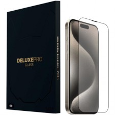 Скло захисне iLera DeLuxe Original Glass iPhone 15 Pro Max (ILFCDL15PRMX)