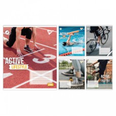 Зошит Yes Active lifestyle А5 48 аркушів клітинка (767712)