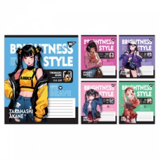 Зошит Yes Brightness style А5 48 аркушів лінія (767762)