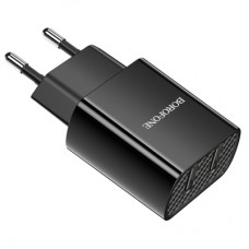 Зарядний пристрій BOROFONE BA53A 2xUSB 10.5W black (6931474739131)