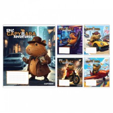 Зошит Yes Epic Capybara А5 12 аркушів лінія (767792)