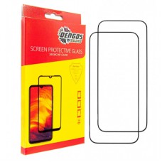 Скло захисне Dengos iPhone 17 Pro Black 2 pcs (DG-TG2P-84)
