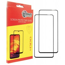 Скло захисне Dengos Oppo A40m Black 2 pcs (DG-TG2P-80)
